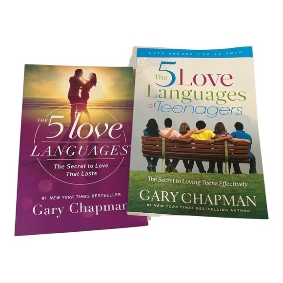 5 Love Languages and The 5 Love Languages of Teenagers 2 Softback Books - Picture 1 of 4